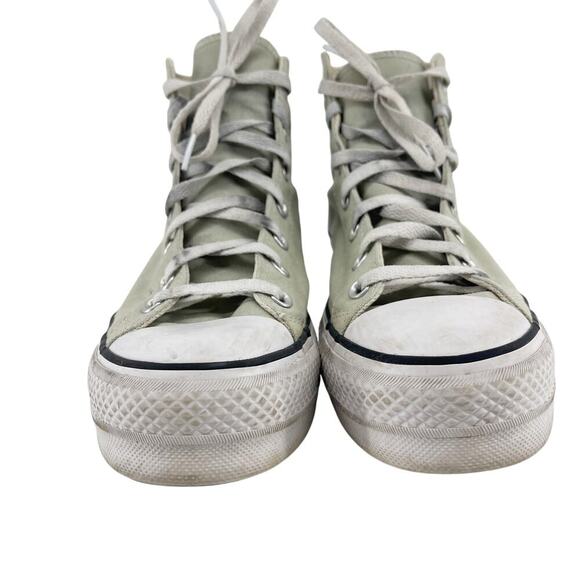 Converse Chuck Taylor All Star Lift Platform Sneakers Sage Green Women’s 10 - Picture 2 of 10